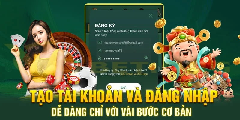 Đăng nhập vào cổng game xổ số, lô đề để bắt đầu cuộc vui
