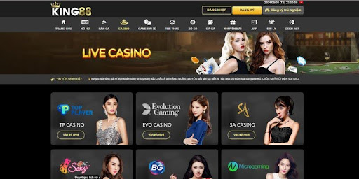 Kho sản phẩm nổi bật có tại sân chơi casino King88